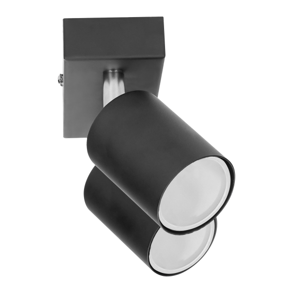 DOA SP 2 wall and ceiling light, black, GU10, max. 2x7W, IP20 DOA SP 2 wall and ceiling light, black, GU10, max. 2x7W, IP20